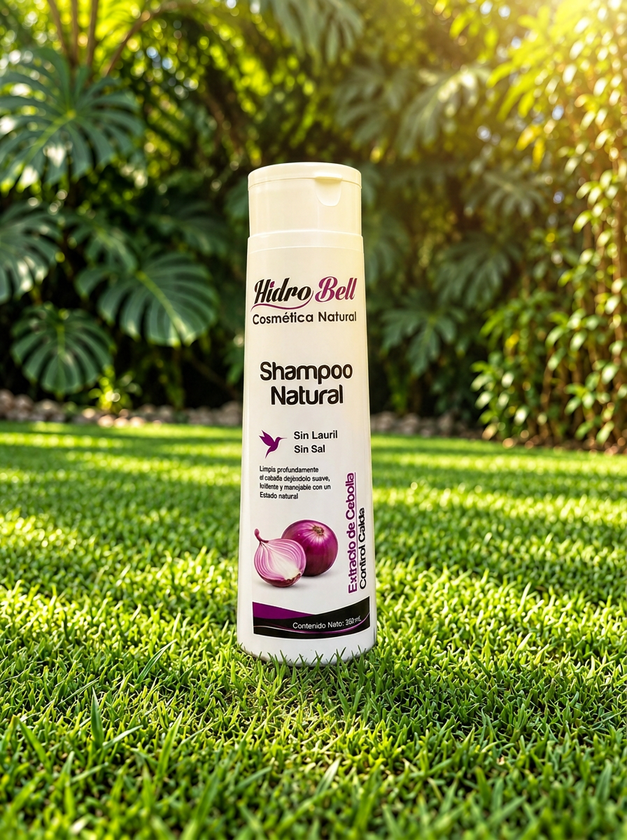 Shampoo Natural Extracto de Cebolla