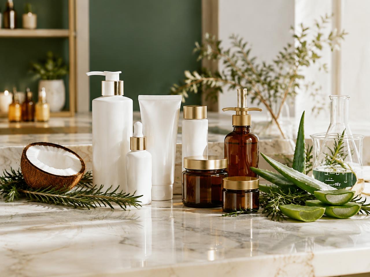 Envases y ingredientes naturales para maquila cosmética